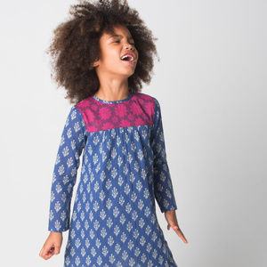 NEW Boho Kids Floral ColorBlock Dress (Mommy & Me)